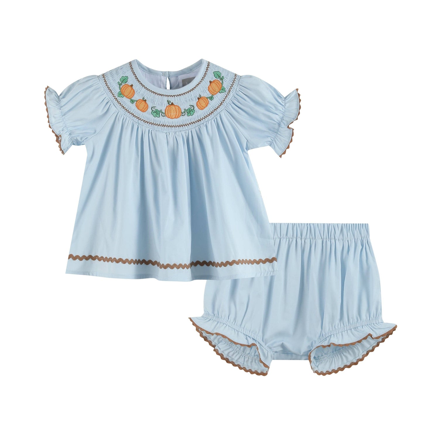 Carolina Pumpkins Bloomers Set