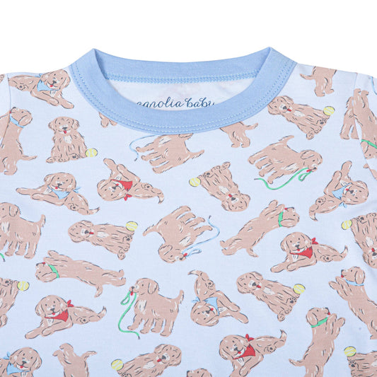 Sky Harvey Retriever Dreams Pajamas Magnolia Baby