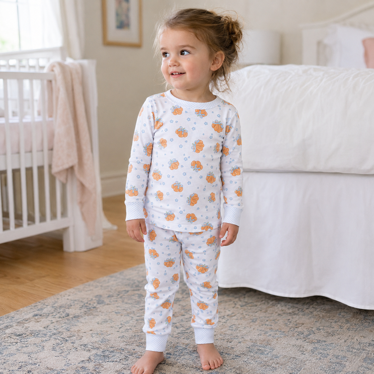 Prettiest in the Patch Long Pajamas Magnolia Baby