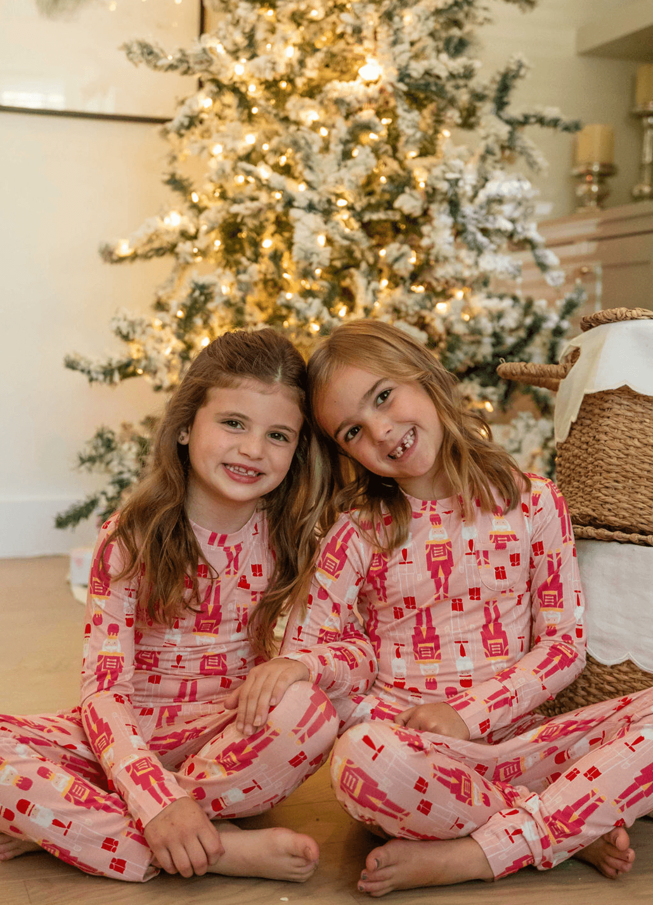 Pink Nutcrackers Two Piece Set PB & Grape