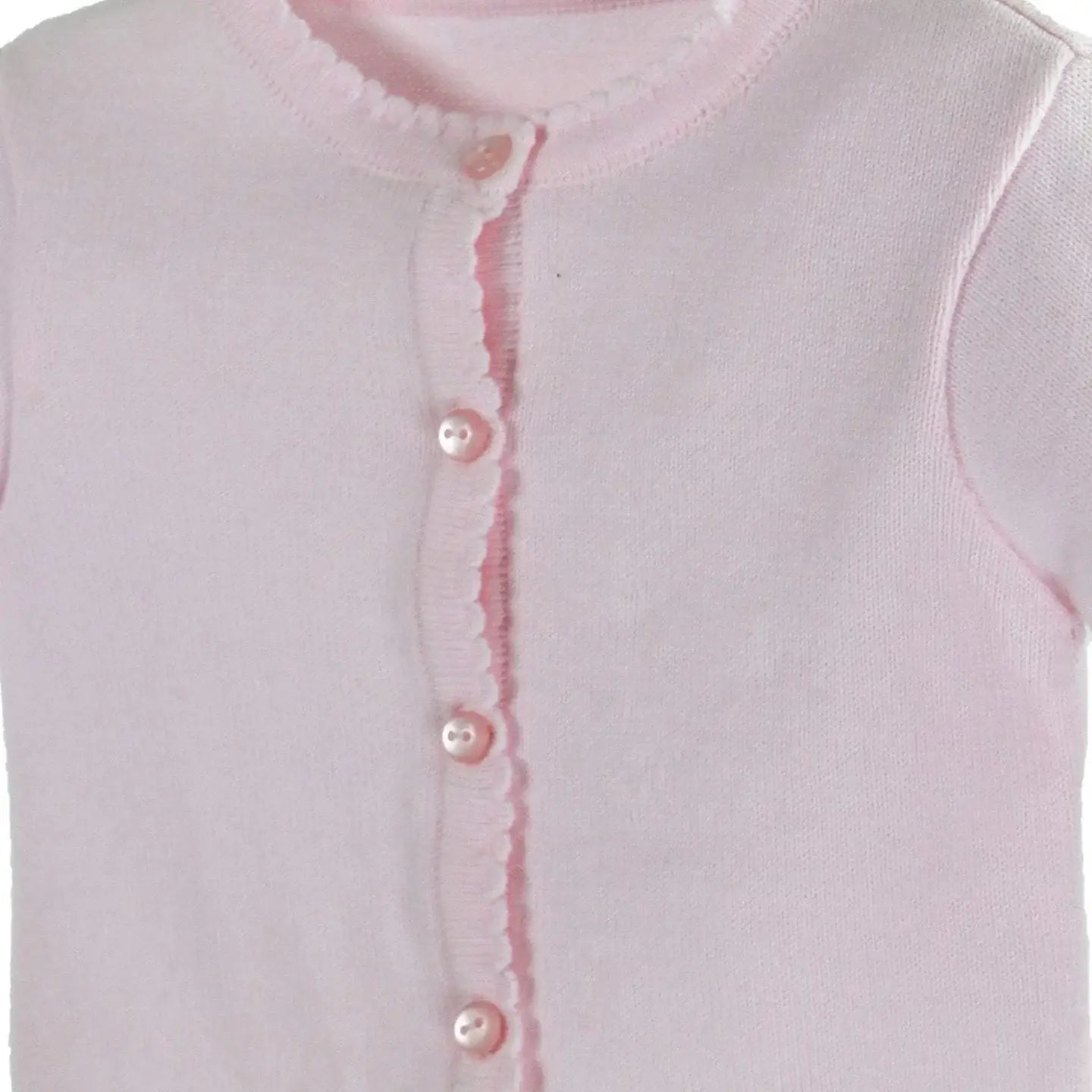 Scalloped Edge Cardigan Sweater - 2 Colors Petit Ami & Zubels