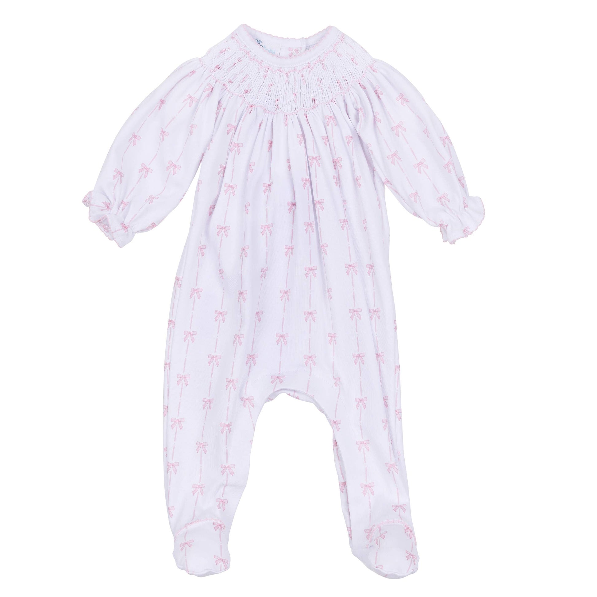 Amelia's Classics Bishop Footie Magnolia Baby
