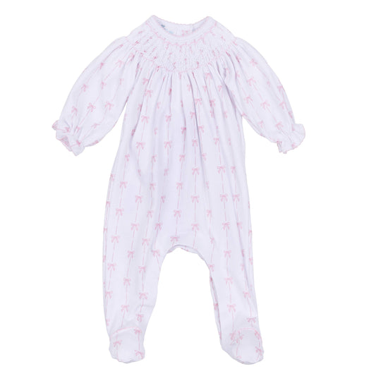 Amelia's Classics Bishop Footie Magnolia Baby