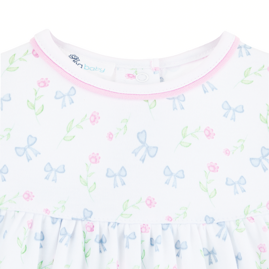 Evelyn's Classics Print Bubble Magnolia Baby