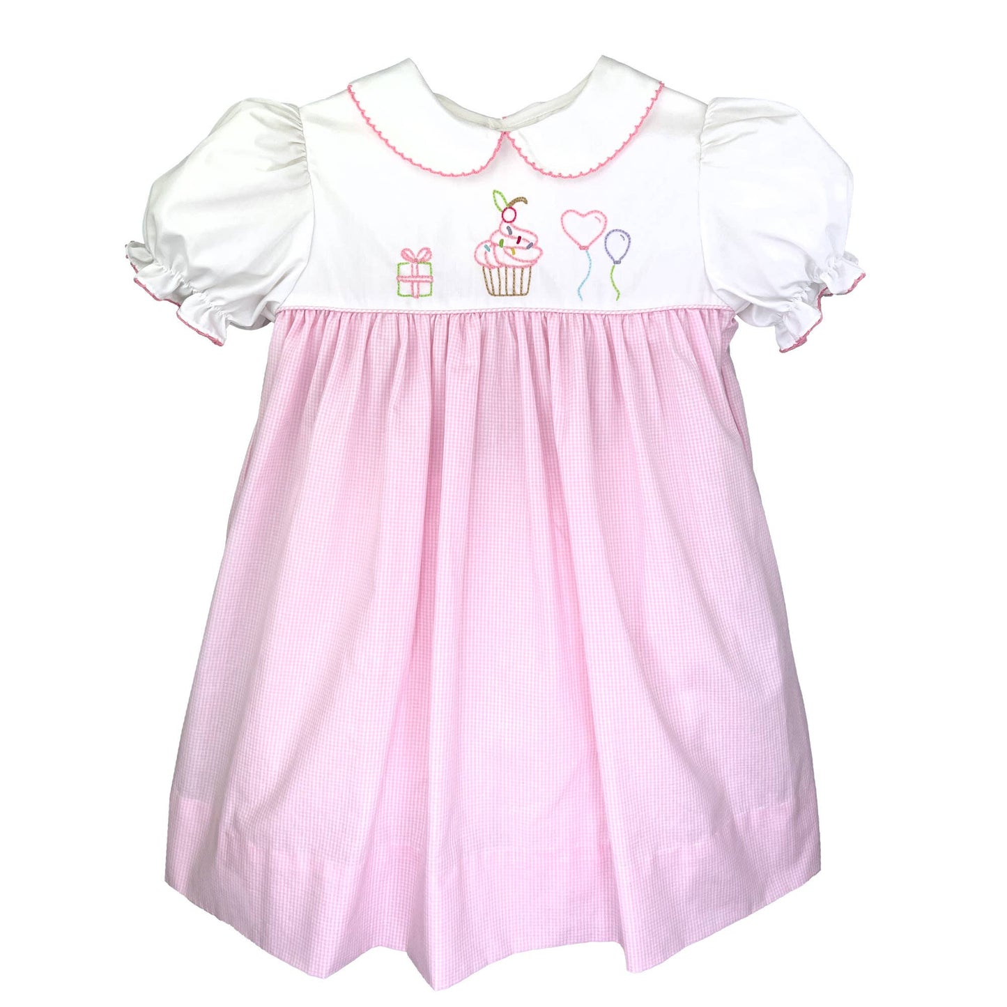 Birthday Wishes Embroidered Dress