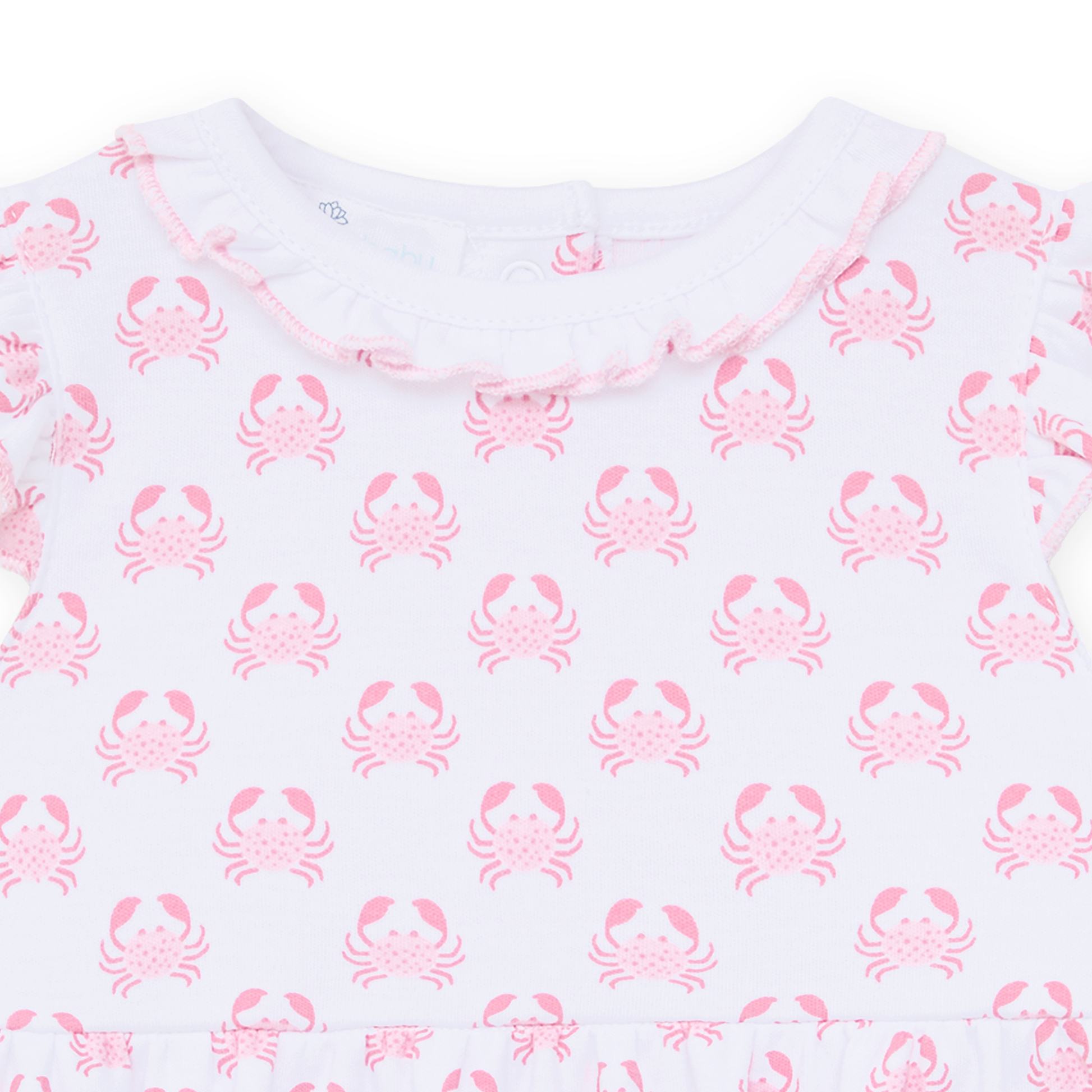 Little Crawlers Print Bubble - Pink Magnolia Baby
