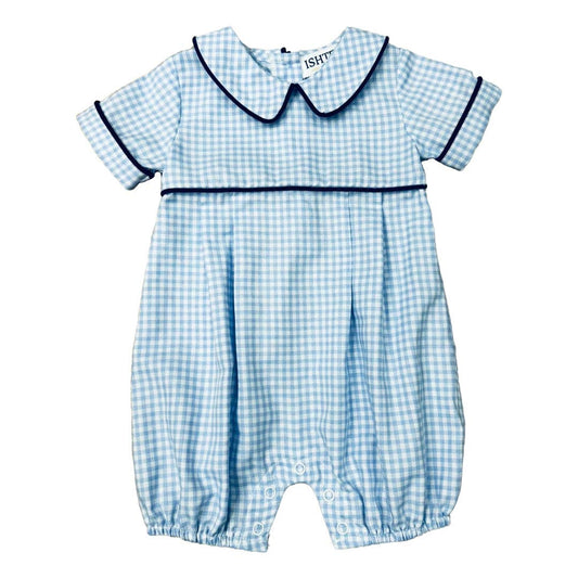 Hampton Blue Plaid Bubble