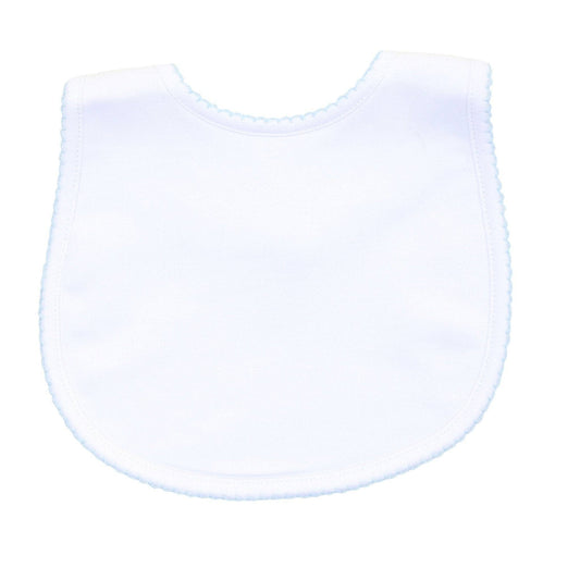 Essentials Blue Trim Bib Magnolia Baby
