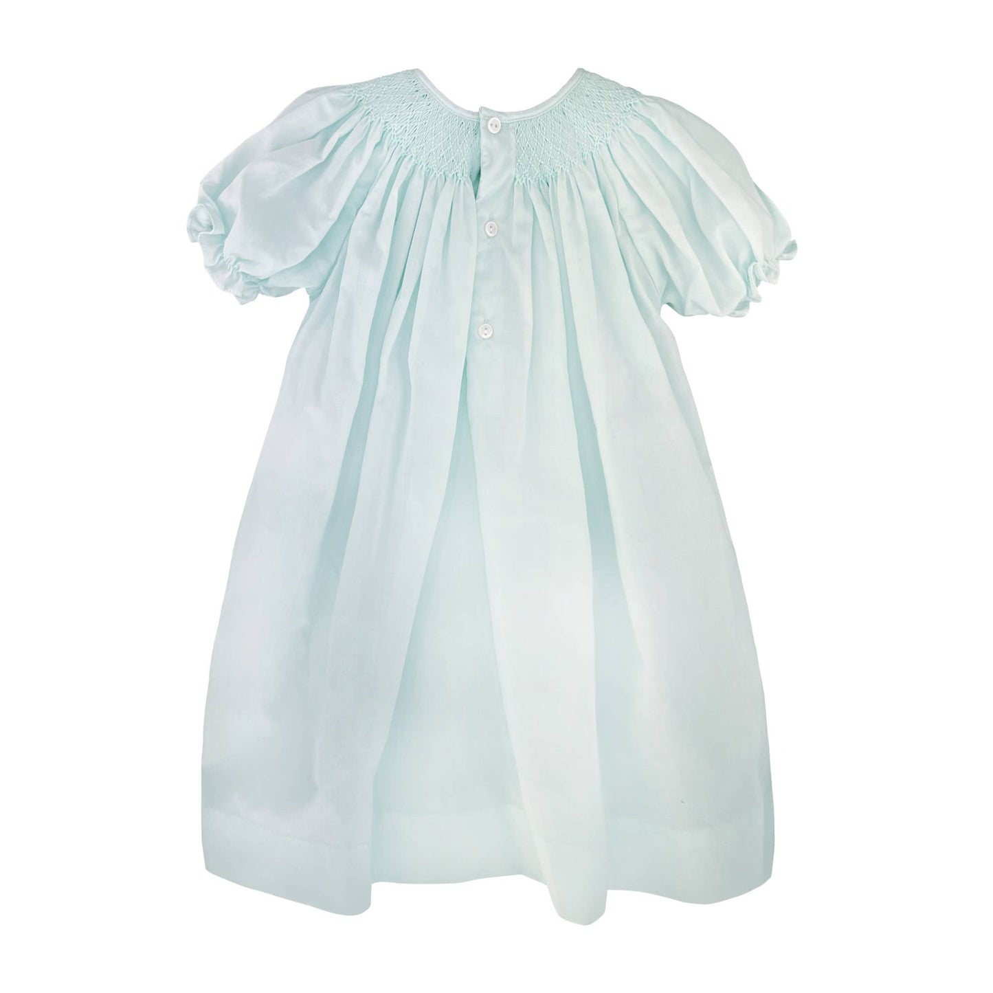 Smocked Daygown with Raglan Embroidery Petit Ami & Zubels