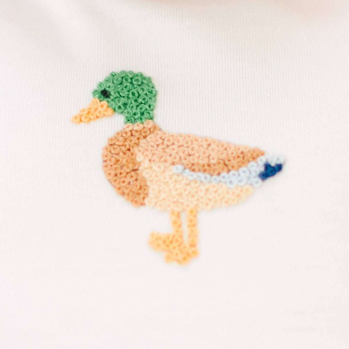 Mallard Moments Hand-Embroidered Boy Bubble Magnolia Baby