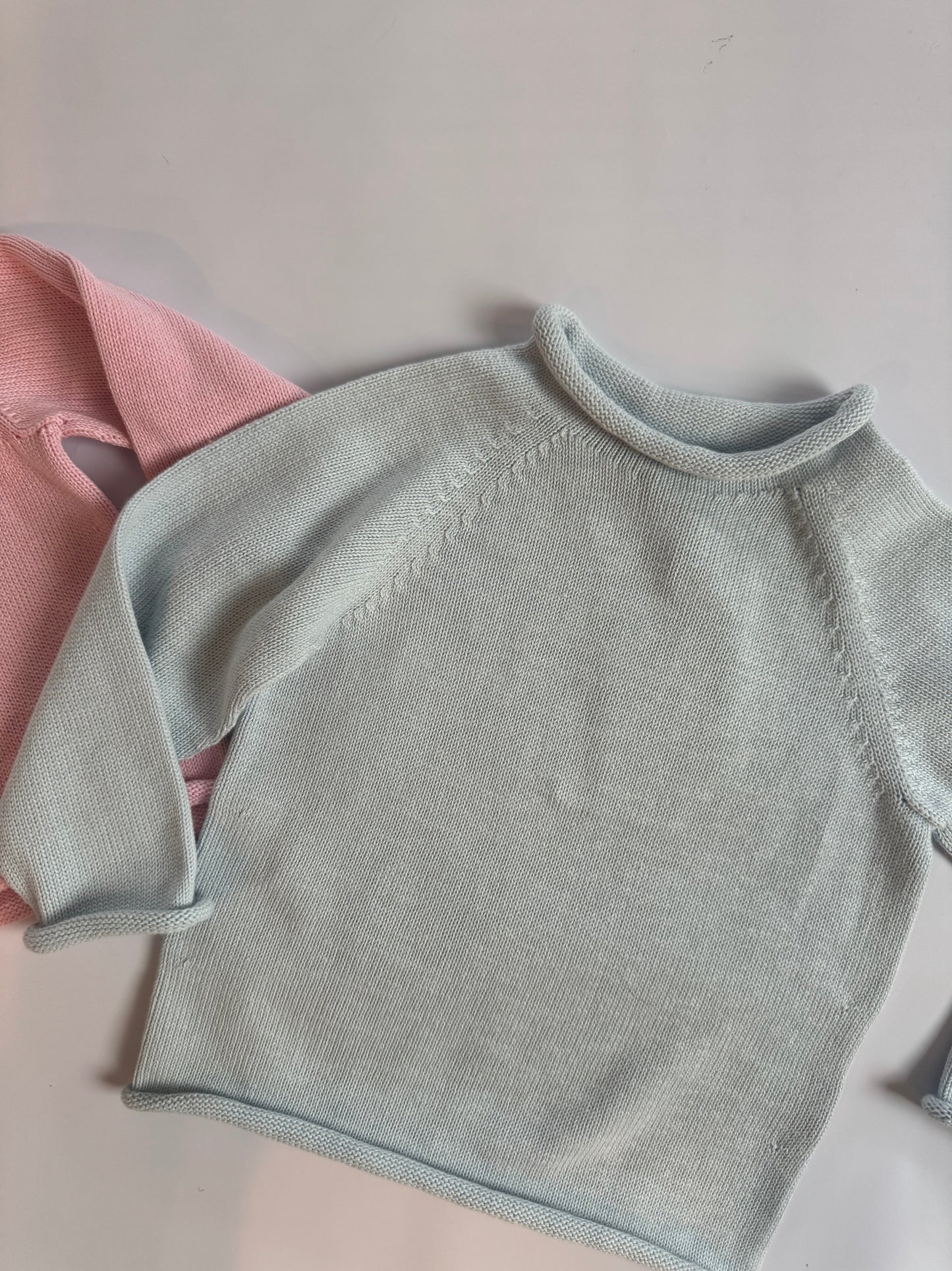 Essentials Knits Blue Sweater Magnolia Baby