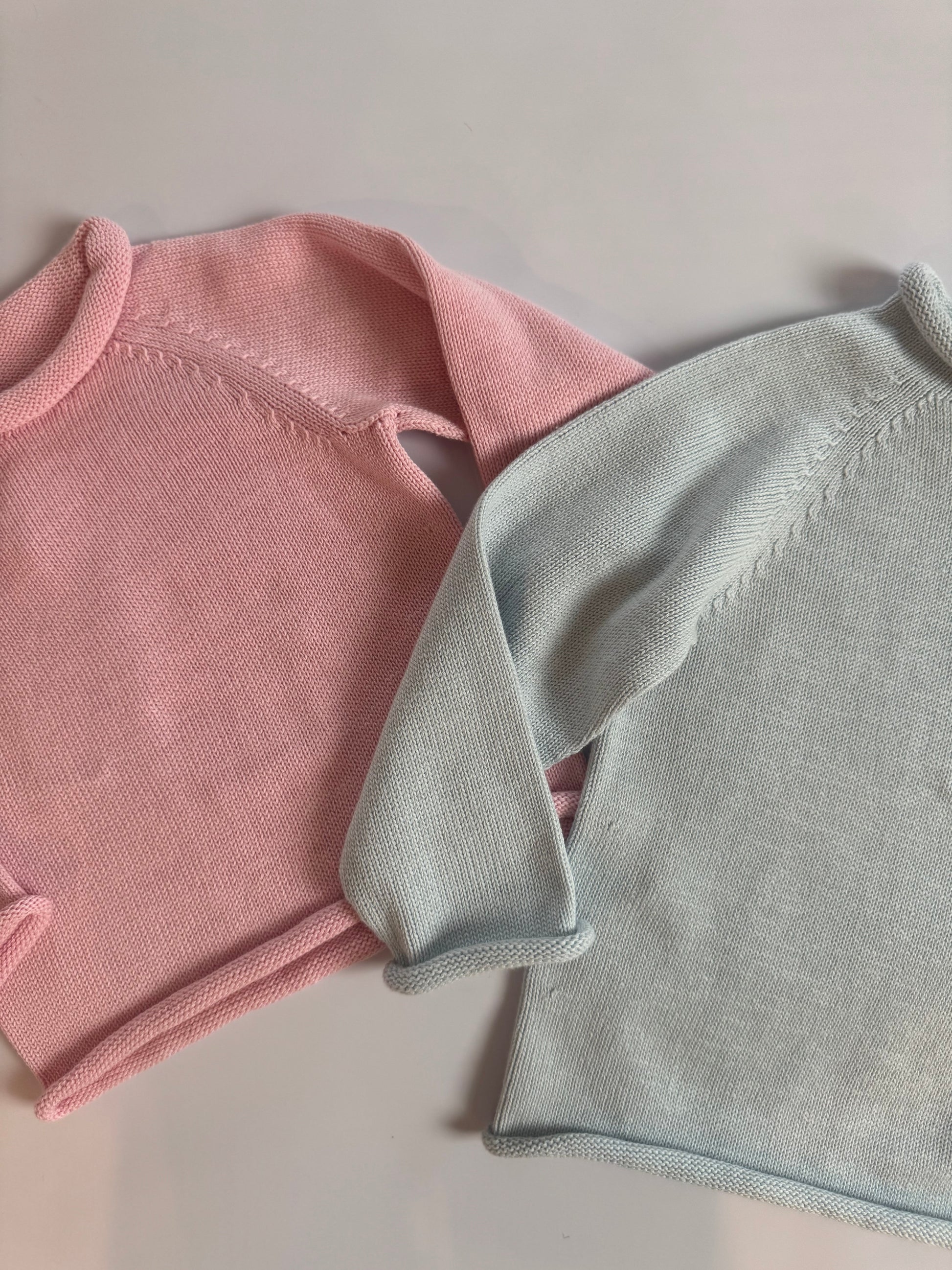 Essentials Knits Blue Sweater Magnolia Baby