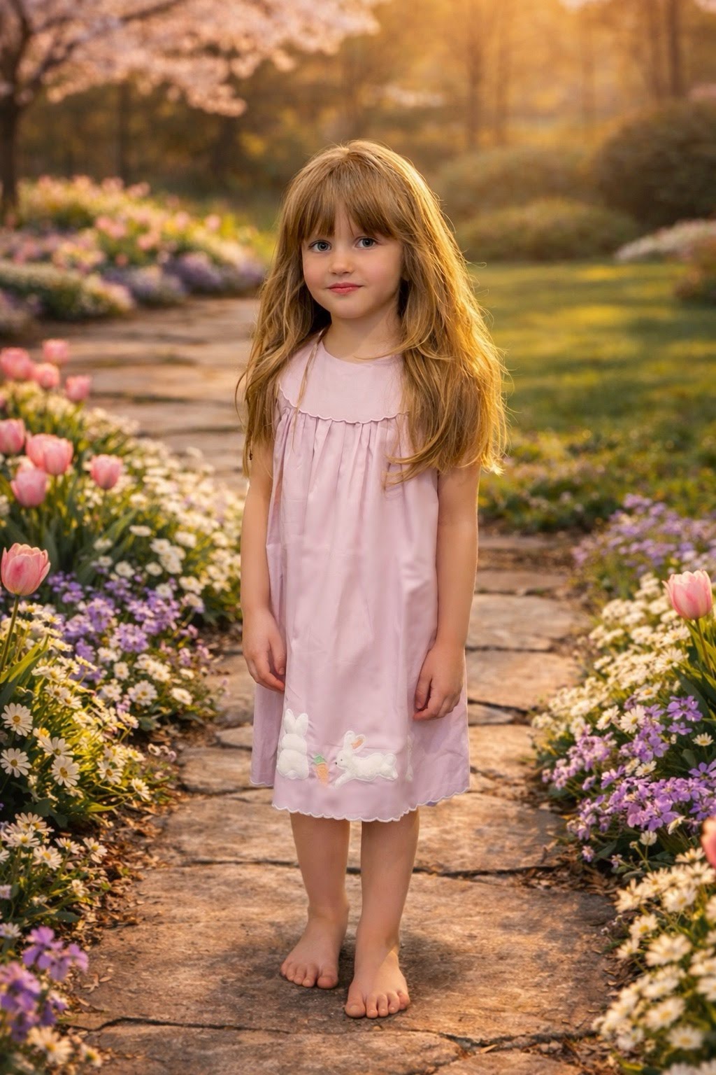 Lavender Bunny Dress Lil Cactus