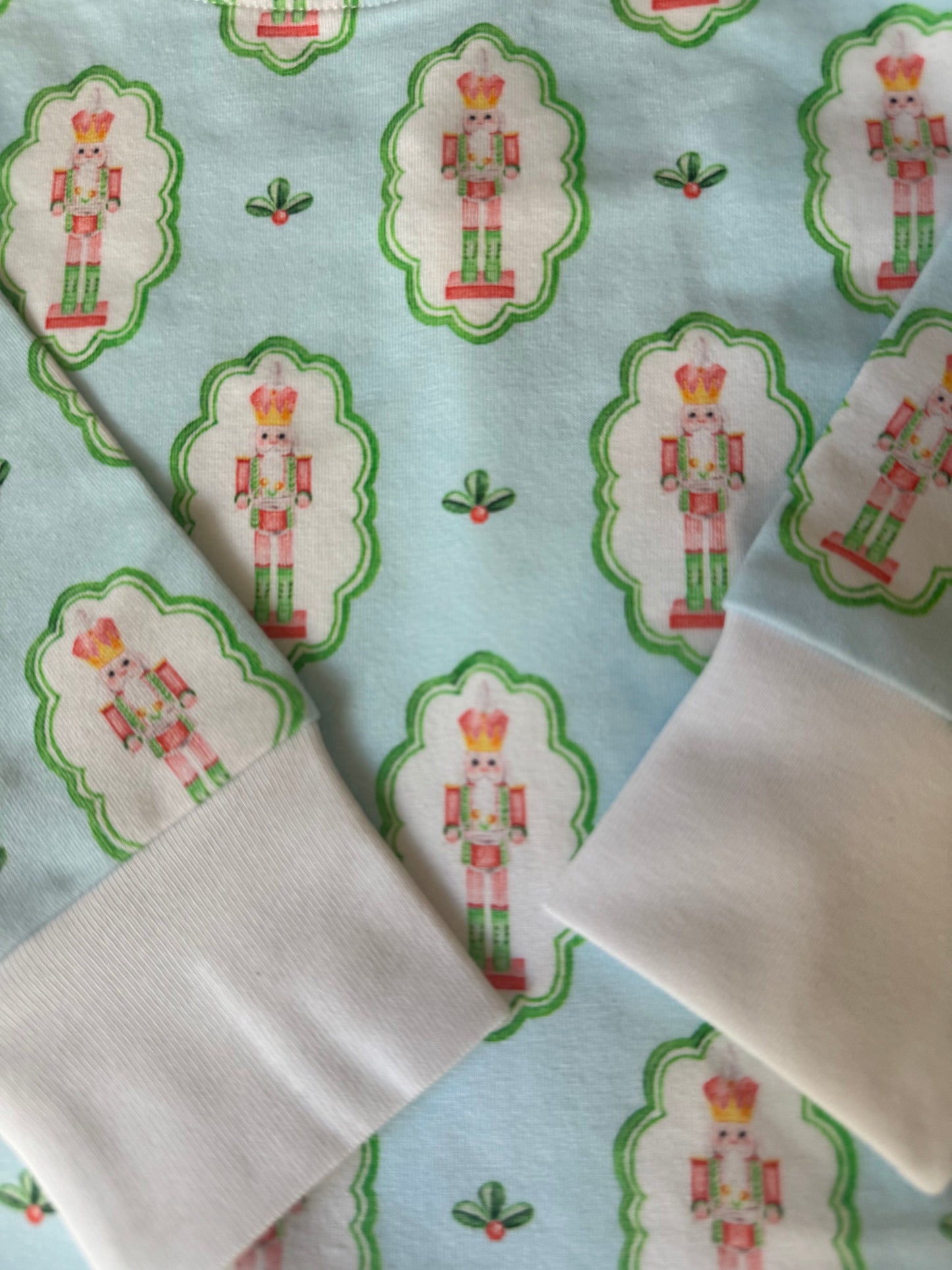 Blue Nutcracker Lounge Set The Oaks Apparel Company