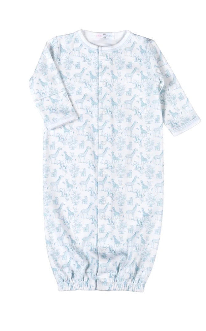 Blue Baby Safari Pima Converter Lowcountry Littlewear