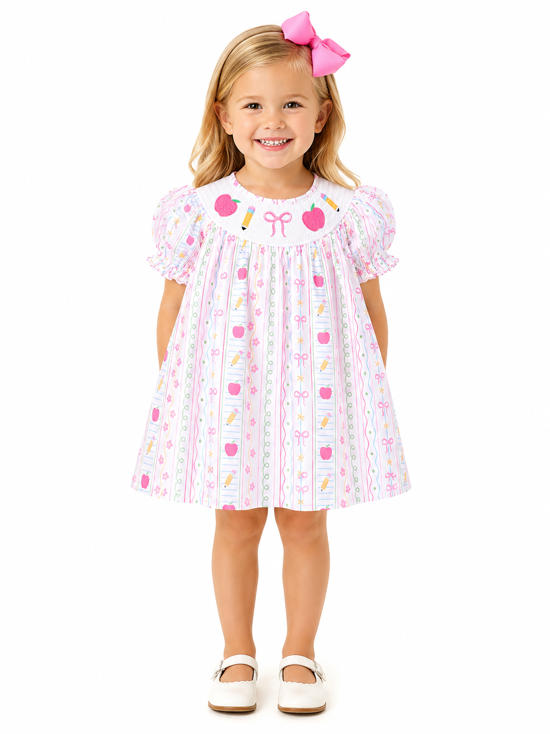 Tiny Learner Smocked Dress