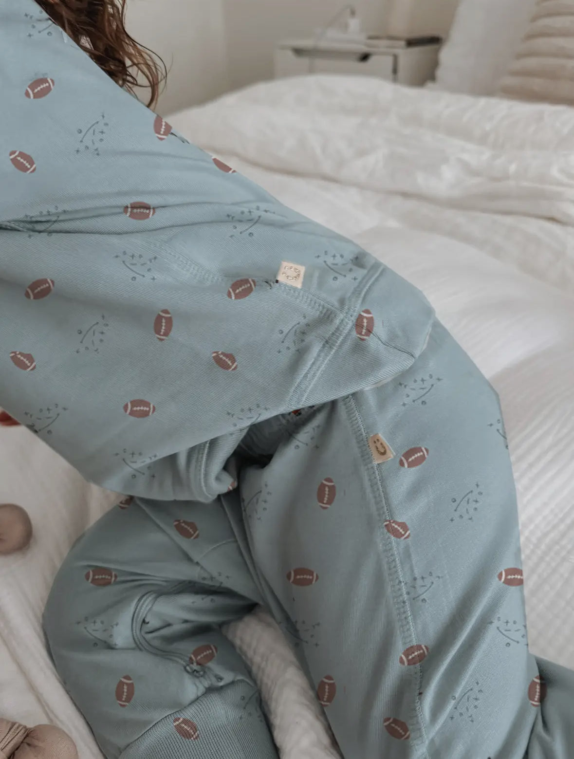 Football Bamboo Fleece Jogger Set gunamuna