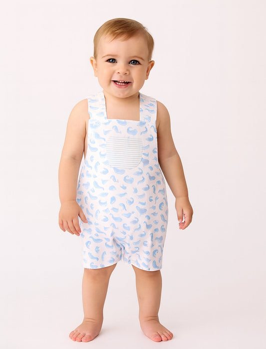 Blue Whale Bay Overall Lowcountry Littlewear