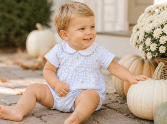 Hank Pumpkin Patch Plaid Bubble The Oaks Apparel Company