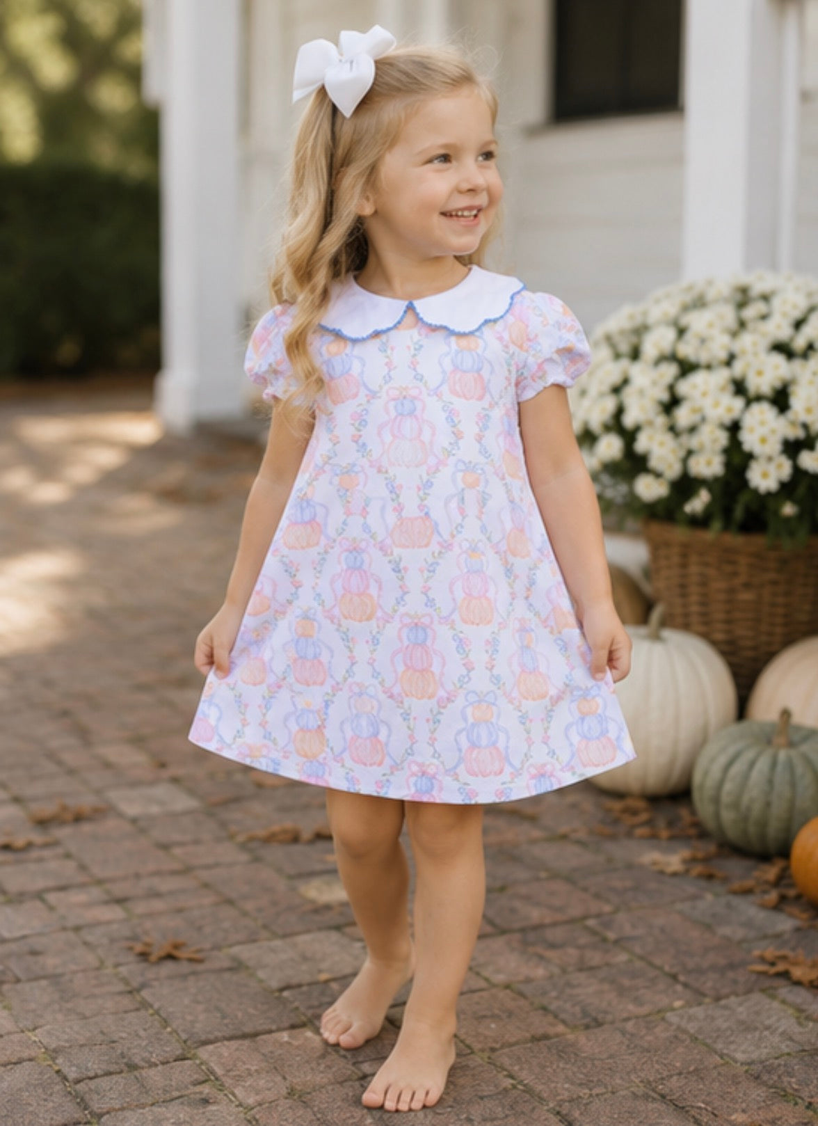 Presley Pumpkin Trellis Dress The Oaks Apparel Company
