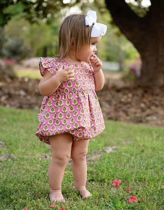 Magnolia Bloom Bubble Smockingbird