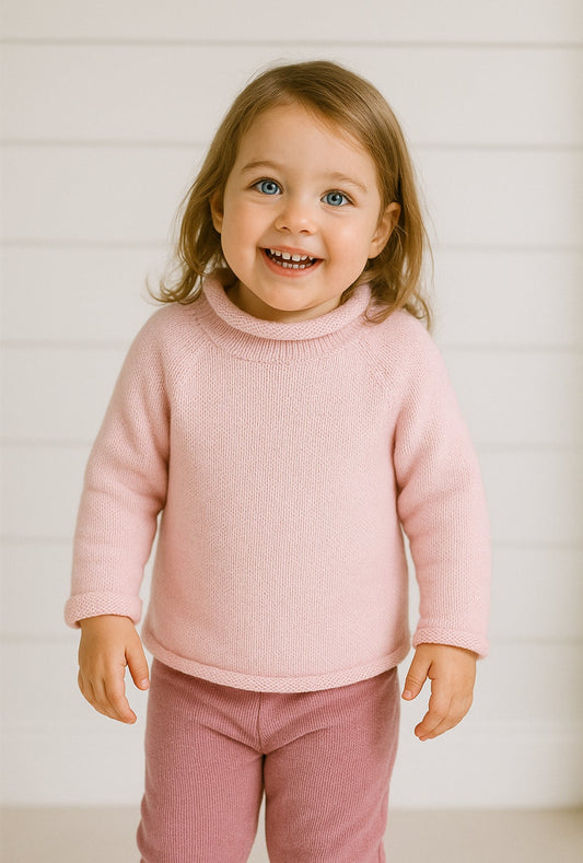 Essentials Knits Pink Sweater Magnolia Baby