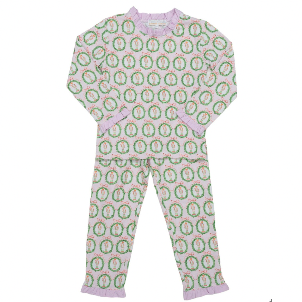 Sugarplum Wreath Lounge Set The Oaks Apparel Company