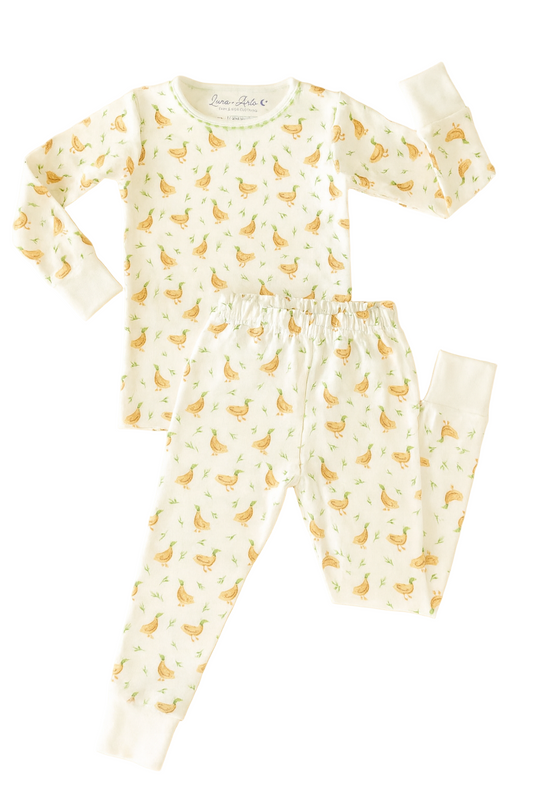 Meadowland Mallards Long Pajamas Magnolia Baby