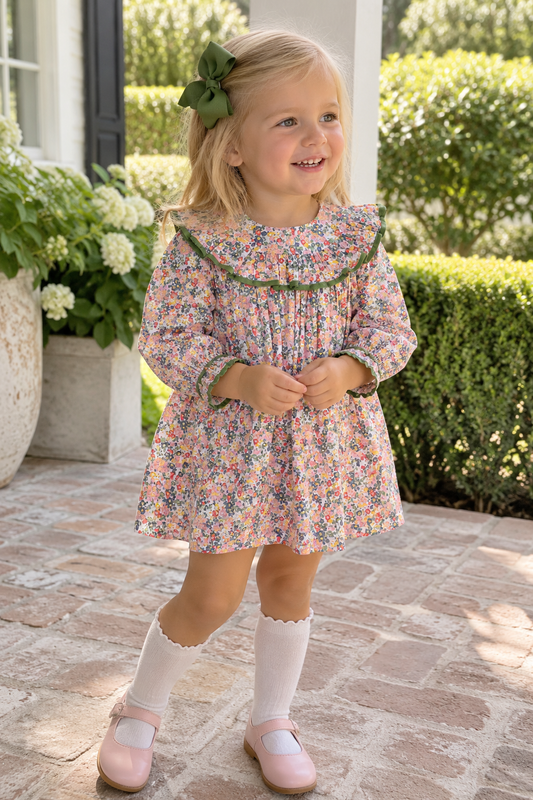 Layla Highland Floral Bloomer Set The Oaks Apparel Company