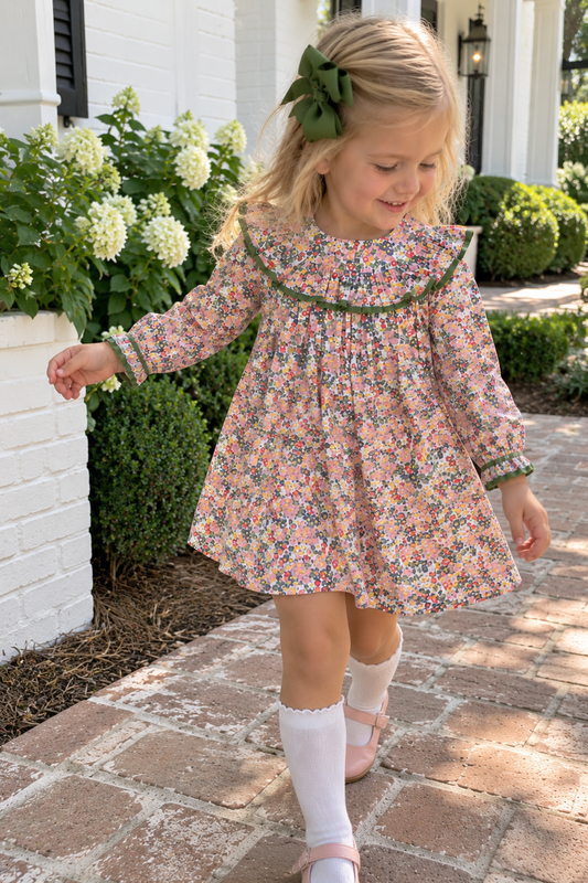Layla Highland Floral Bloomer Set The Oaks Apparel Company