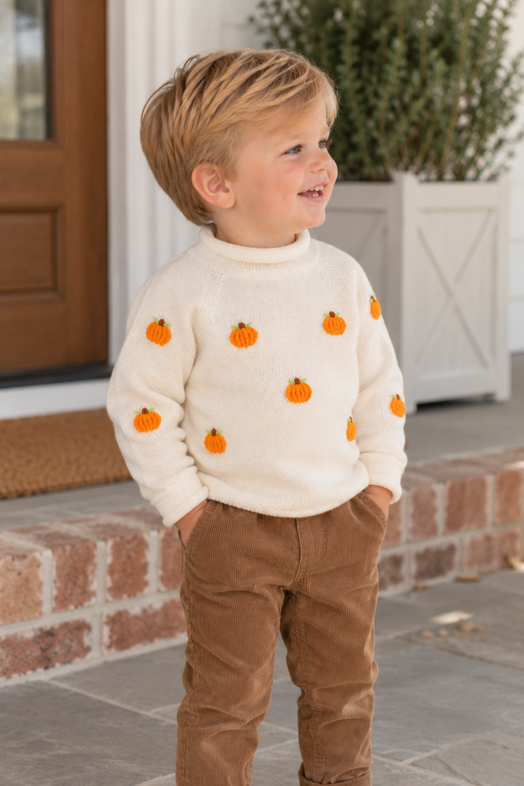 Pumpkin Grove Sweater Magnolia Baby