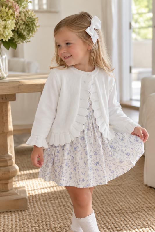 Charlotte Pointelle Cardigan Petit Ami & Zubels