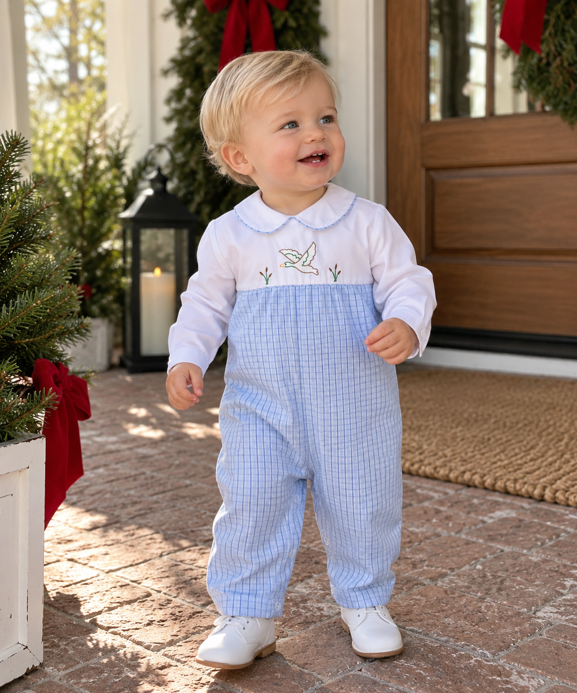 Embroidered Mallard Duck Longall Petit Ami & Zubels