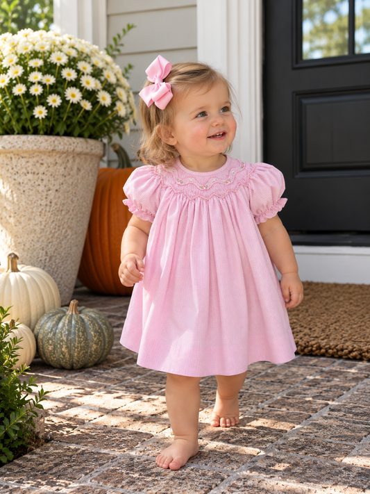 Elizabeth Heirloom Smocked Dress Petit Ami & Zubels