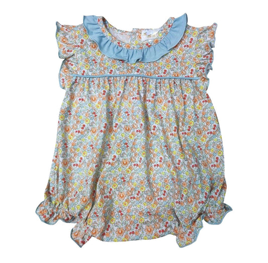 Ditsy Flower Girl's Bubble Ishtex Textile Products, Inc.