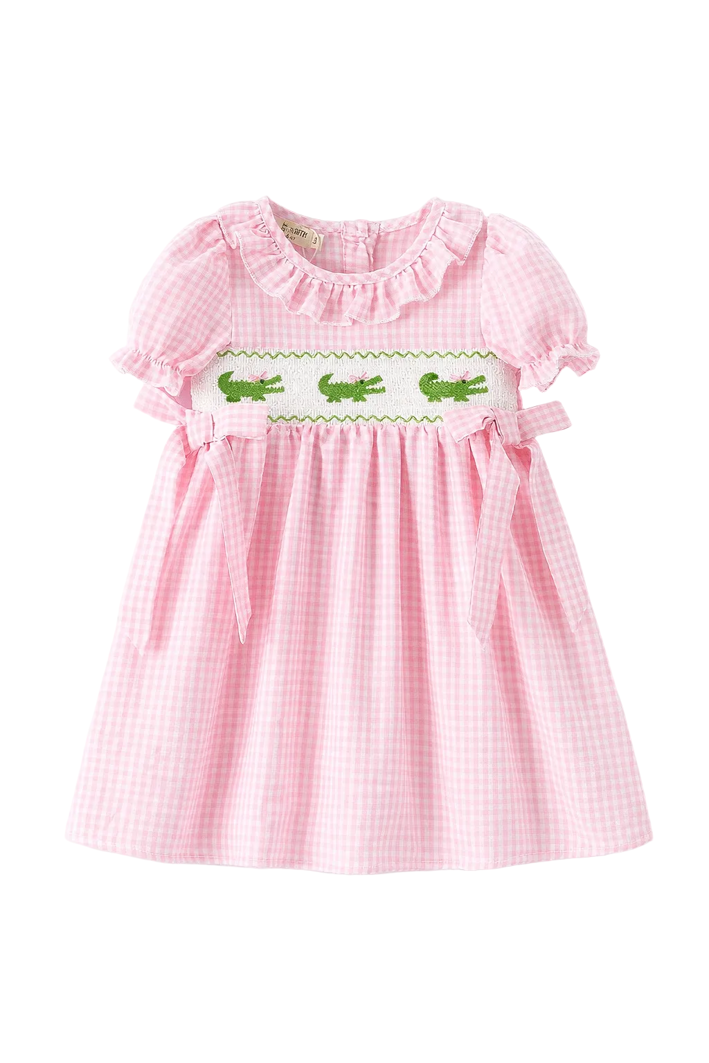 Alligator Smocked Dress Rylee Faith Designs