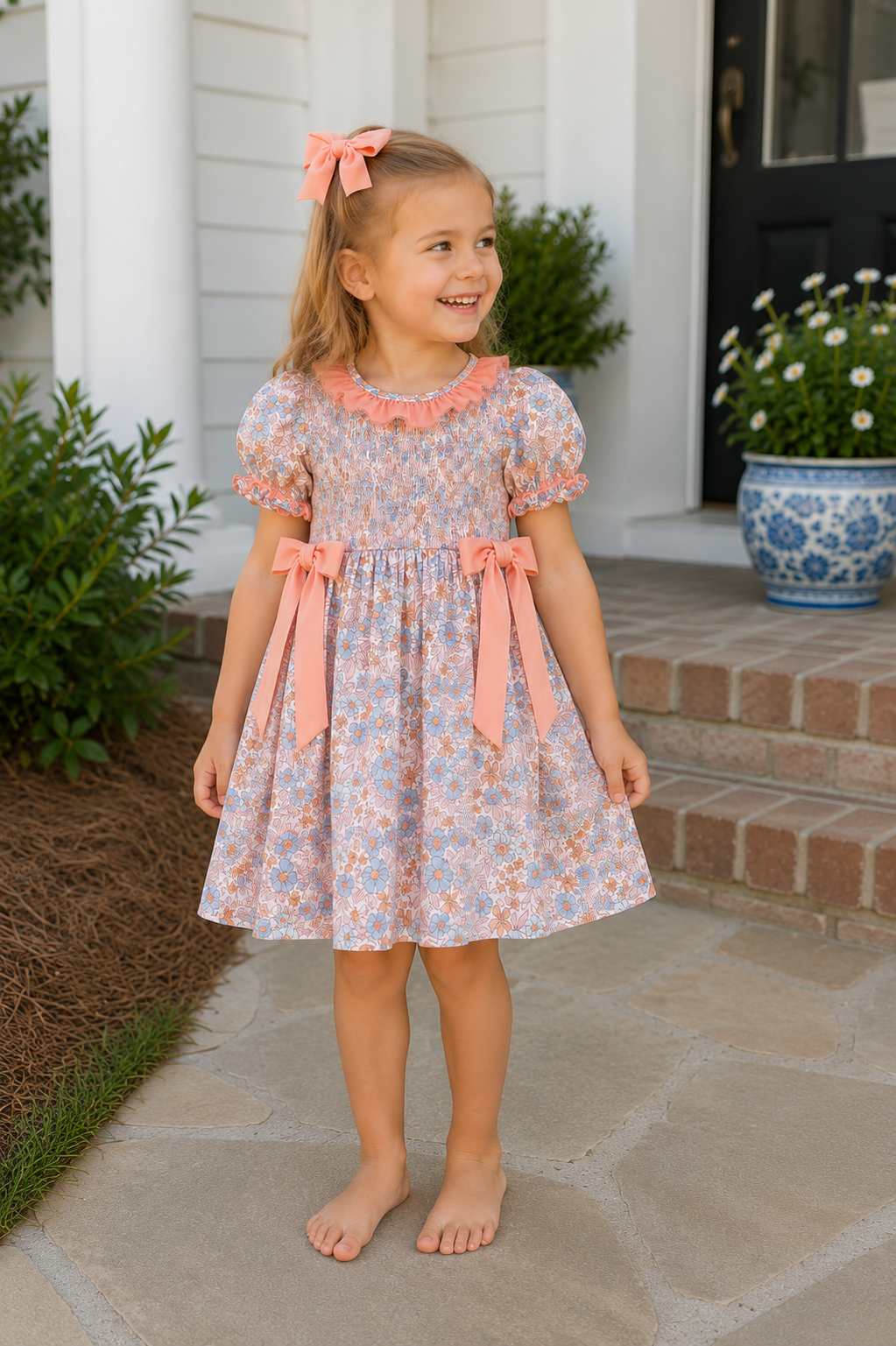 Carolina Blooms Dress Rylee Faith Designs