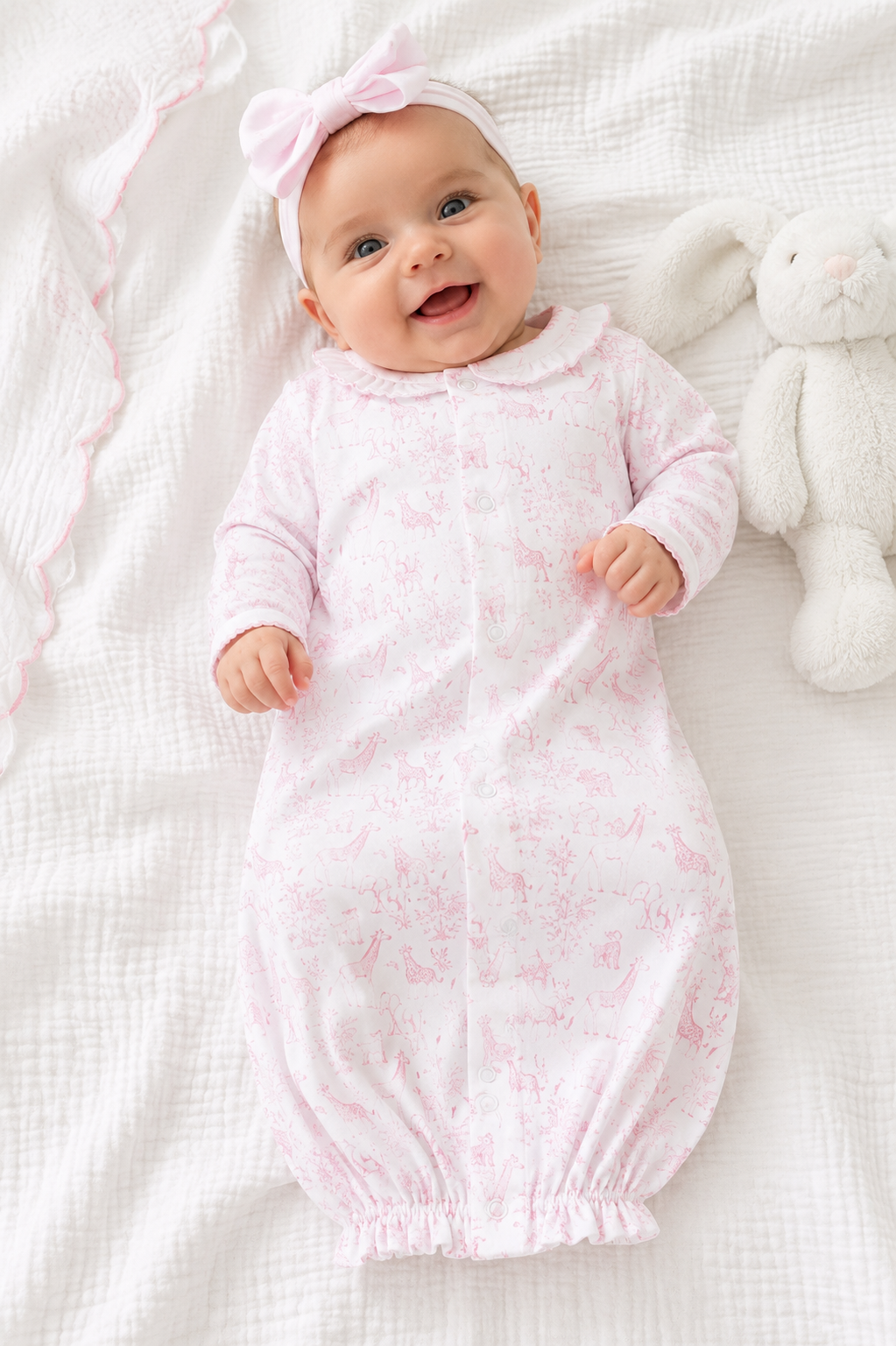 Pink Safari Pima Converter Lowcountry Littlewear