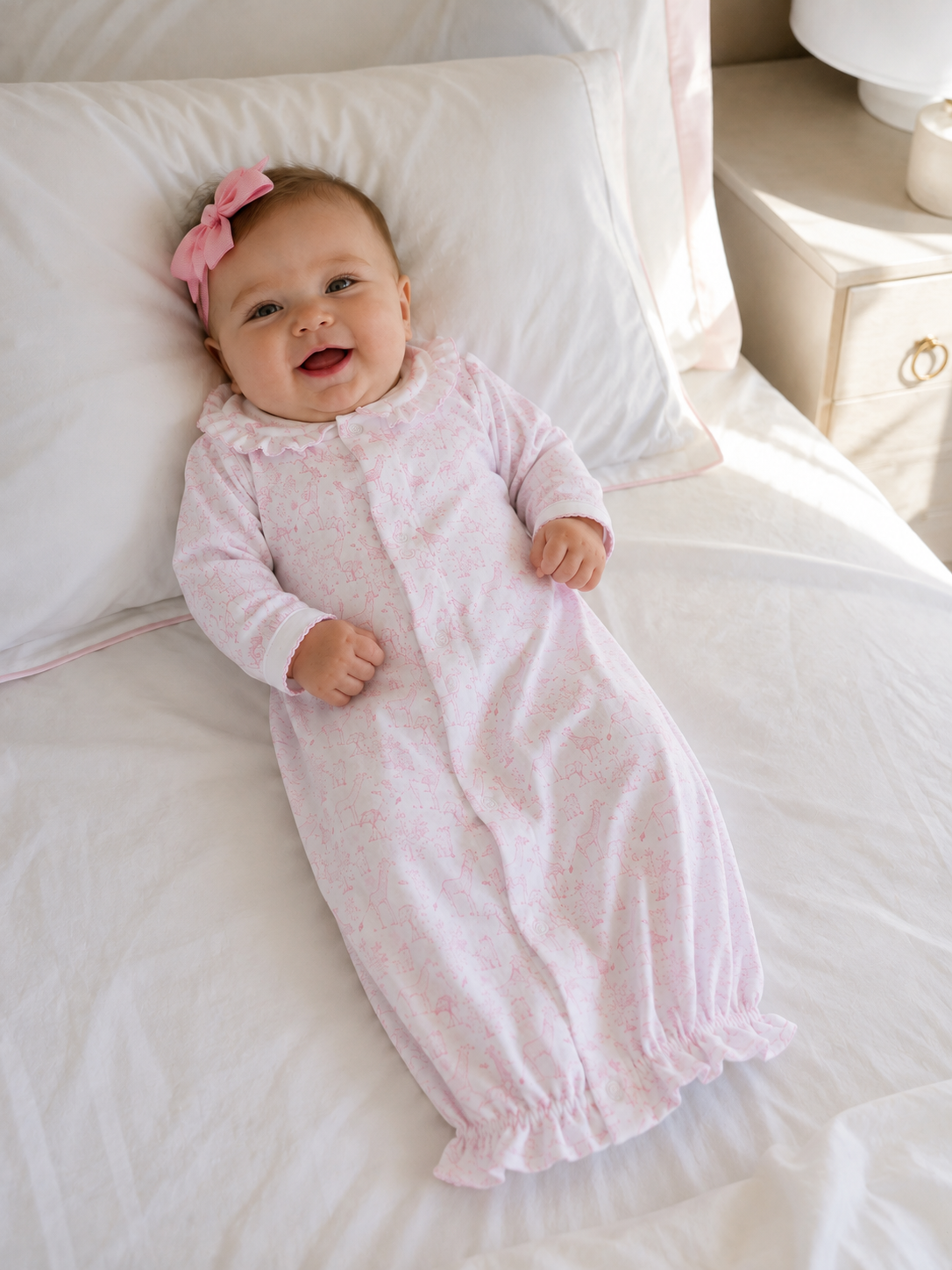 Pink Safari Pima Converter Lowcountry Littlewear