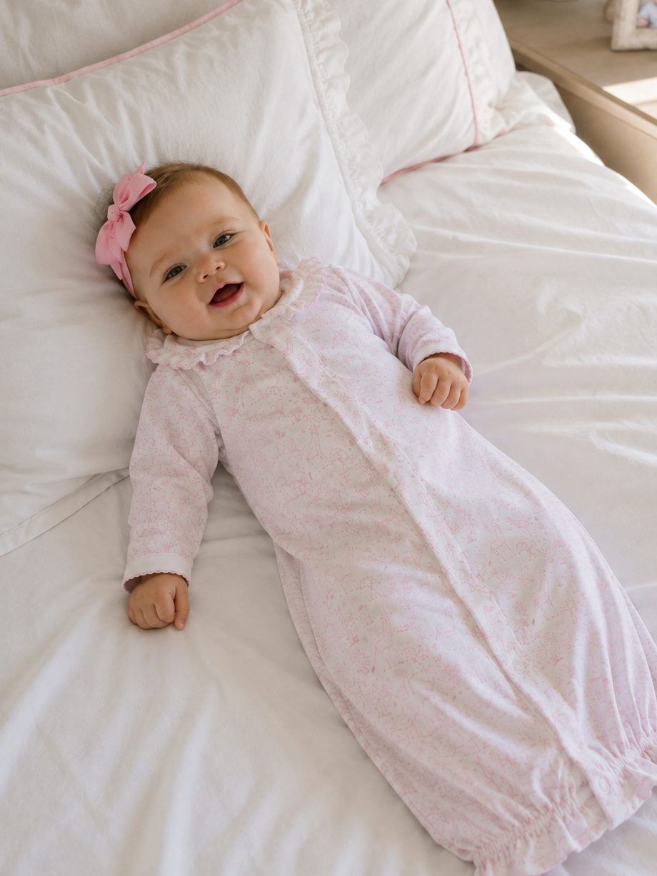 Pink Safari Pima Converter Lowcountry Littlewear