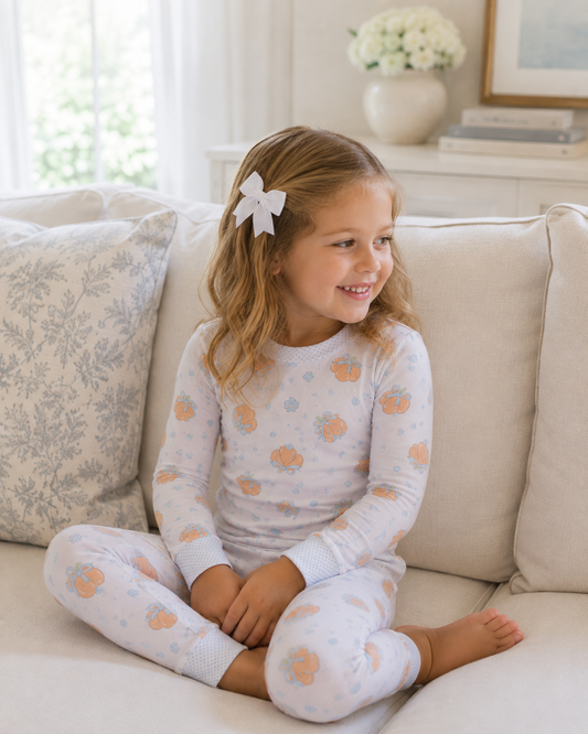 Prettiest in the Patch Long Pajamas Magnolia Baby