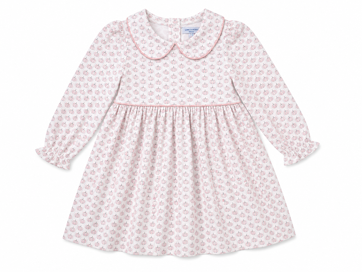 Georgia Pumpkin Dress Lowcountry Littlewear