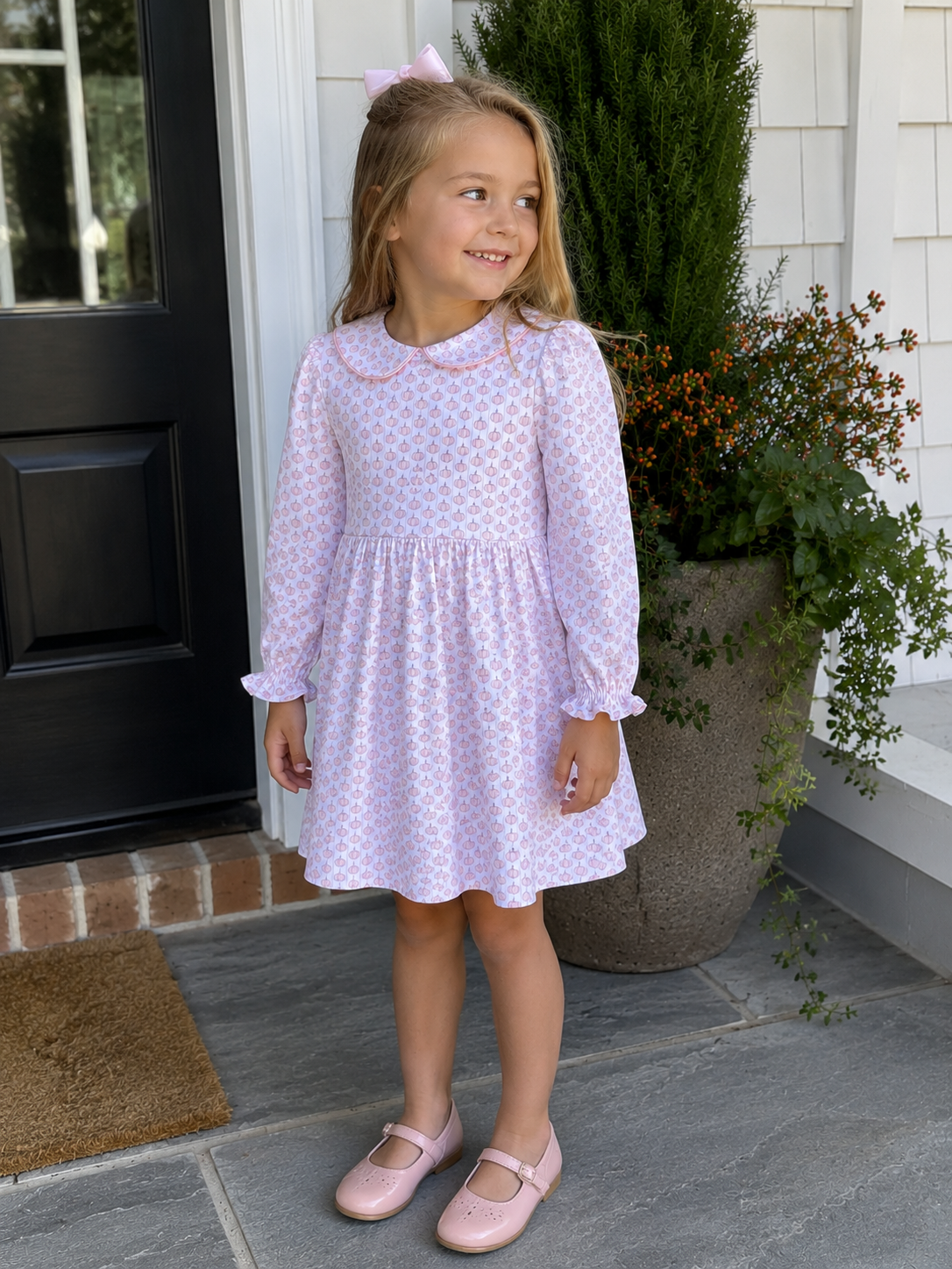 Georgia Pumpkin Dress Lowcountry Littlewear
