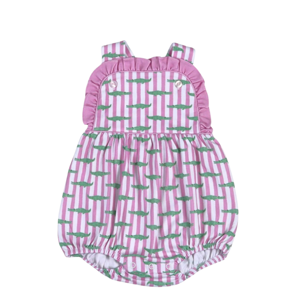 Bayou Stripe Alligator Bubble Cypress Row Childrens