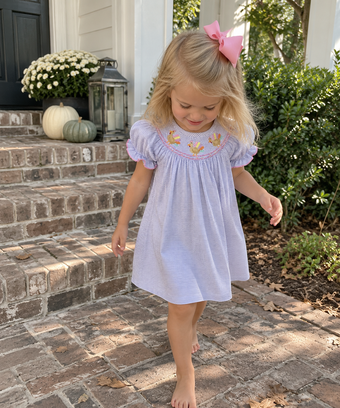 Turkey Billie Bishop Dress- PREORDER Zuccini Kids