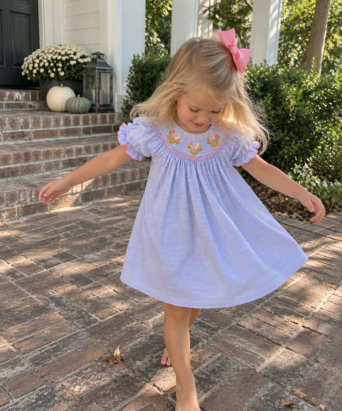 Turkey Billie Bishop Dress- PREORDER Zuccini Kids