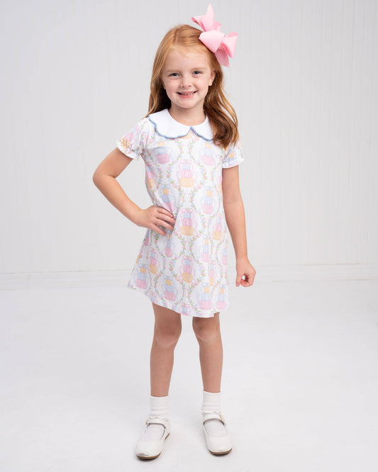 Presley Kait Pumpkin Trellis Dress The Oaks Apparel Company