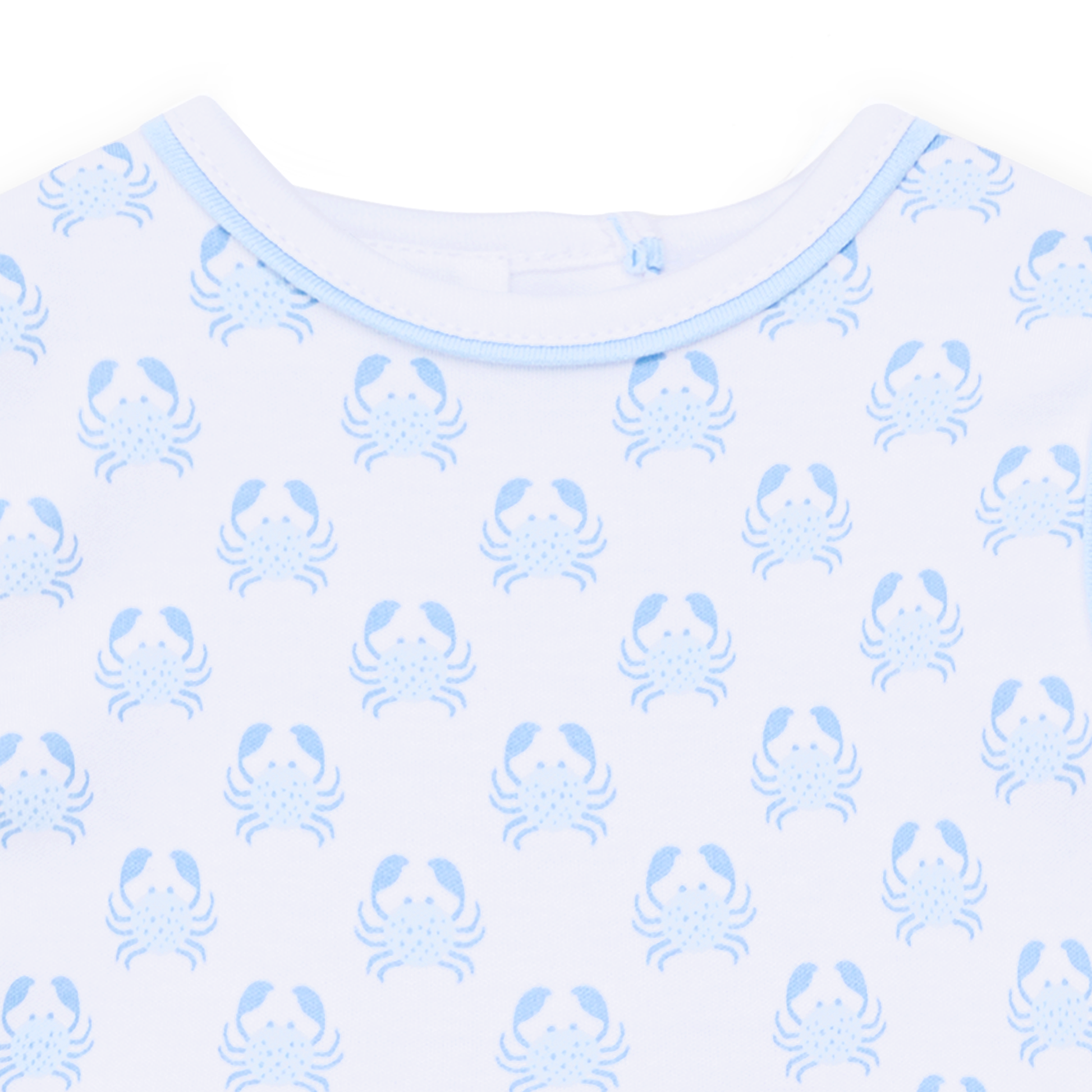 Little Crawlers Print Bubble - Light Blue Magnolia Baby