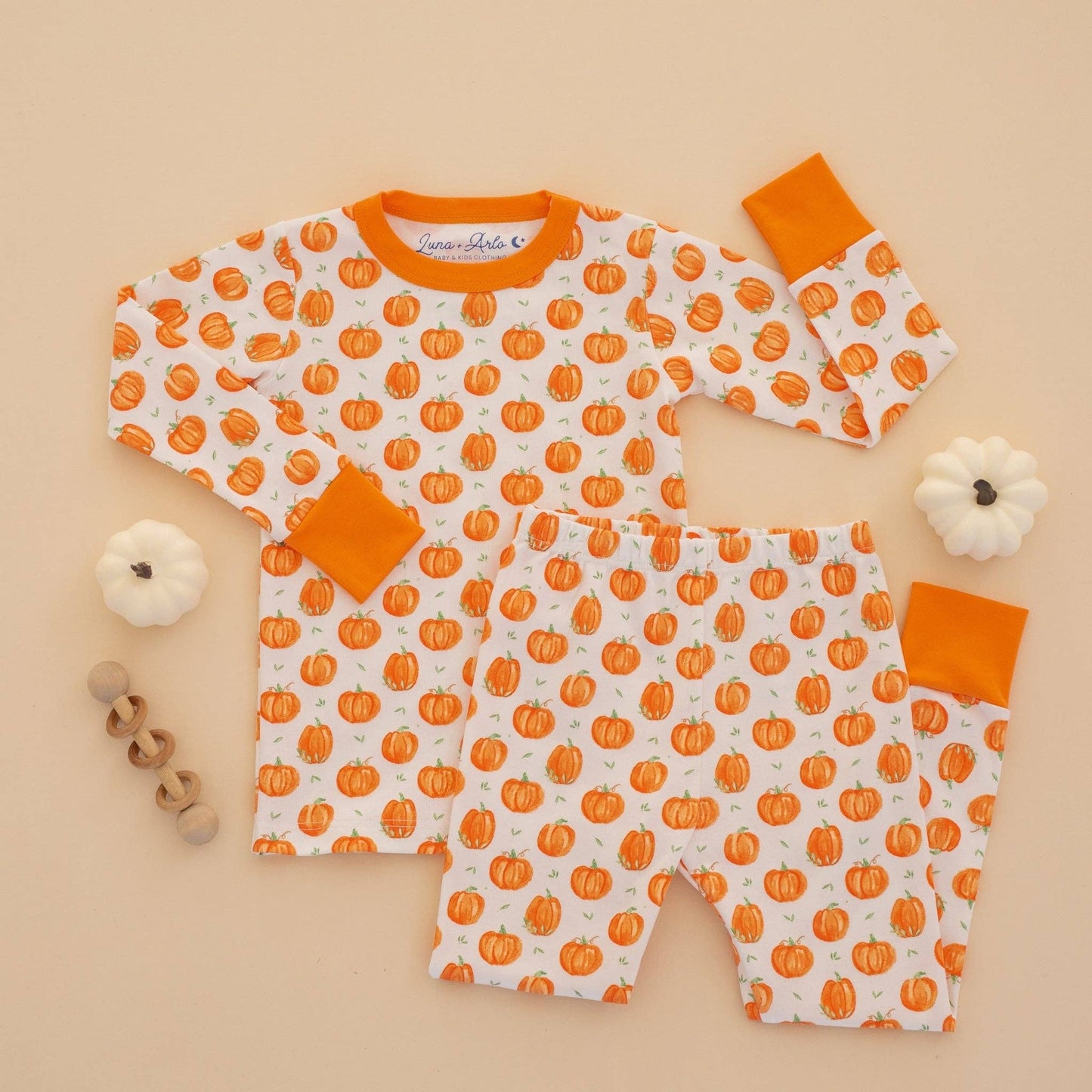 Pumpkin Grove Long Pajamas Magnolia Baby