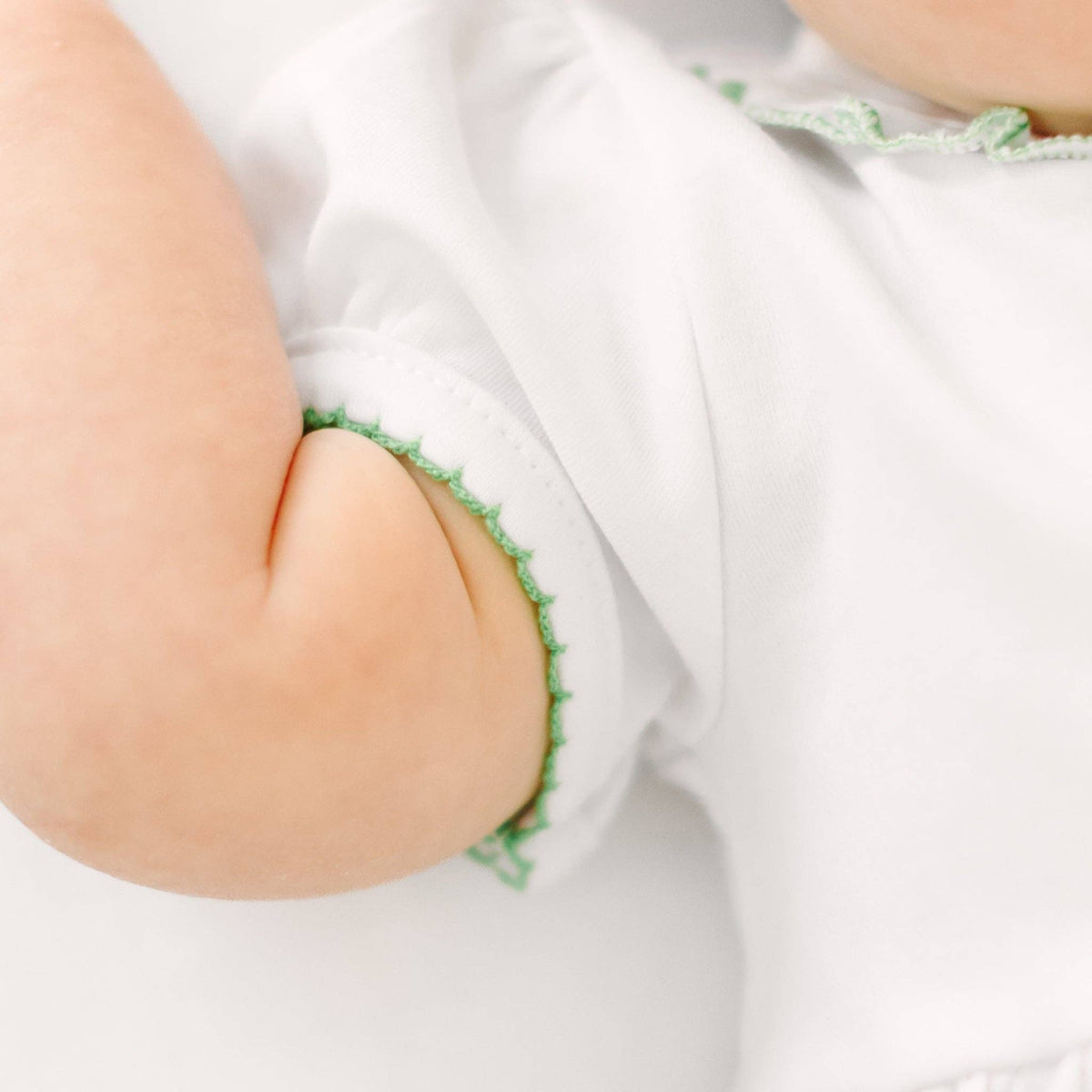 Mallard Moments Hand-Embroidered Girl Bubble Magnolia Baby